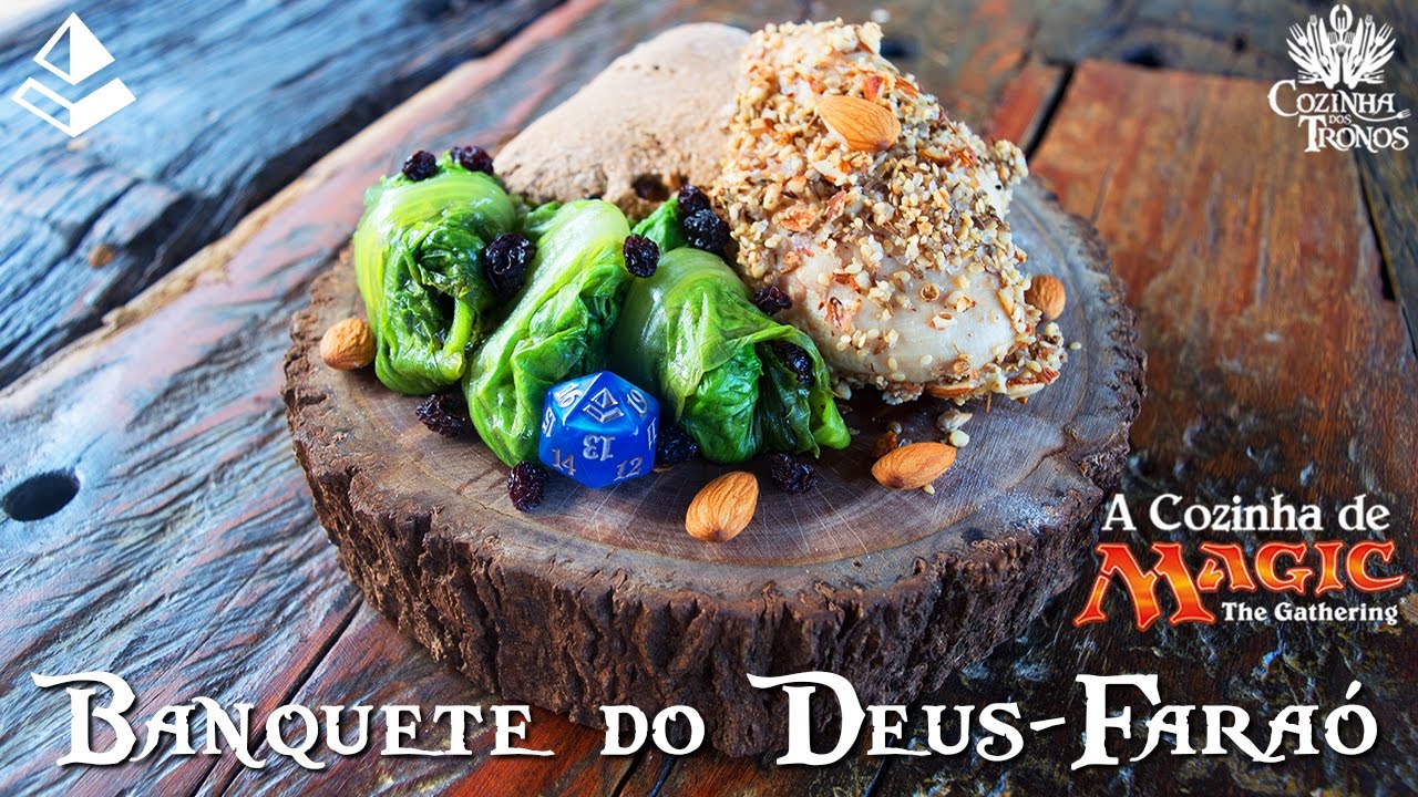 BANQUETE DO DEUS-FARAÓ | Cozinha dos Tronos #MTGAKH