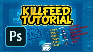 HOW TO MAKE A CUSTOM KILLFEED FOR YOUR CALL OF DUTY THUMBNAILS | PHOTOSHOP TUTORIAL