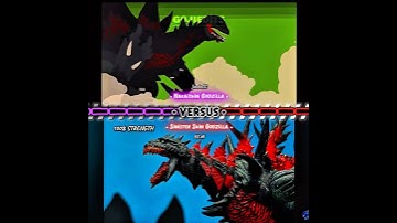 Hakaishin Godzilla vs Sinister Shin Godzilla