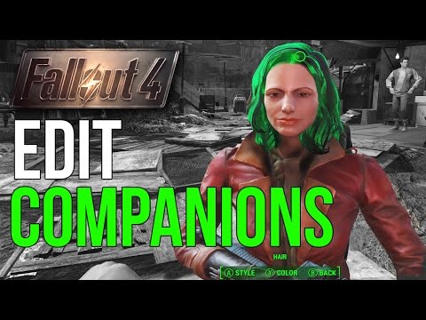 Fallout 4: EDIT COMPANIONS WITHOUT MODS (Companion Surgery)