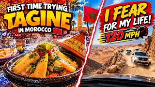 FIRST TIME TRYING TAGINE IN MOROCCO..... I FEAR FOR MY LIFE!