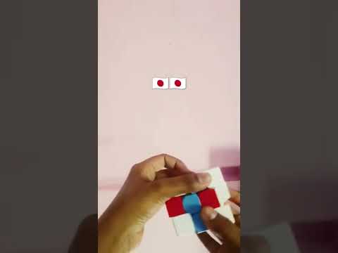 Challenge of Japan flag🇯🇵🇯🇵 made by Rubik's cube#shorts #challenge #rubikscube