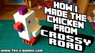 Making a Real Life Crossy Road Chicken