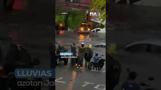 ?️ ¡Zapopan bajo el agua! | Tormenta volvió a azotar Jalisco dejando calles completamente inundadas