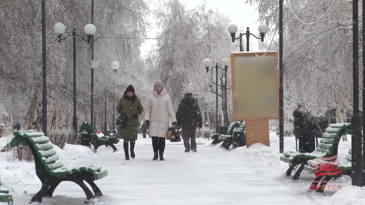 Рекорд побит! Таких снегопадов в Братске не было давно