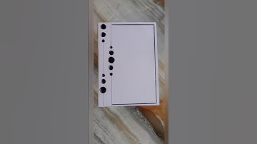 Simple and very easy borderdesign #shortsfeed #borderdesign