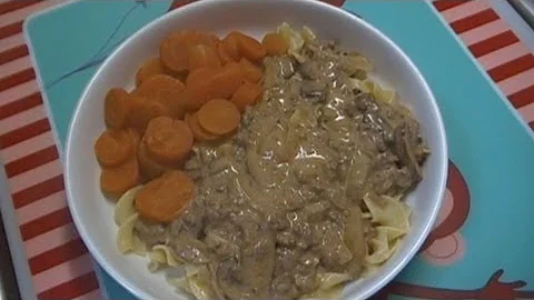 Hamburger Stroganoff Recipe ~ Noreen's Kitchen