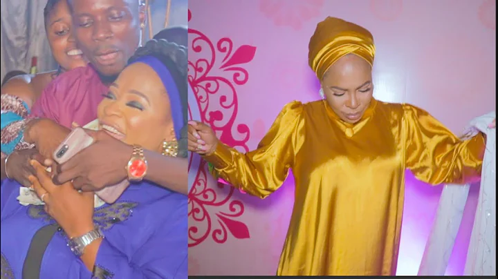 SWAG! Rare Video Of Fathia Balogun Dancing At Itele As They Shower Money Kunle Afod's Wife