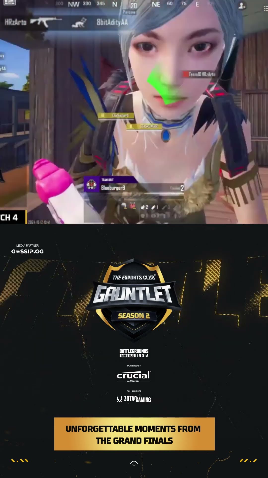 Epic BGMI Grand Finals Showdown! | TEC Gauntlet Season 2 Powered by Crucial \u0026 ZOTAC Gaming