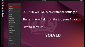UBUNTU wifi missing after reboot. Easy fix.