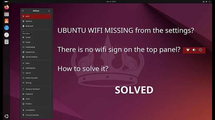 UBUNTU wifi missing after reboot. Easy fix.