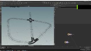 『Houdini』Road network virtual