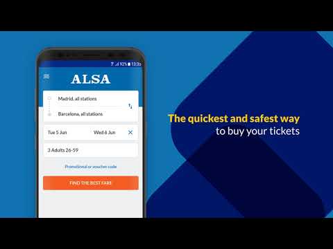 Alsa: شراء تذاكر الحافلة