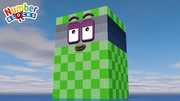 Looking for Numberblocks Cube BIGGEST 70x10x70 is Numberblokcs 49.000 GIANT Number Patterns