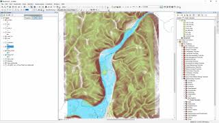Анализ затопляемости территории в ArcMap — Simple flood analysis in ArcMap screenshot 2