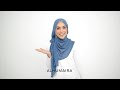 Dinner Glam Style Shawl Tutorial | Malaysia Hijab Tutorial | Alhumaira Contemporary