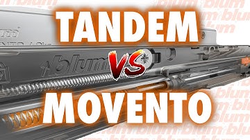Blum Tandem vs. Movento: Which Drawer Slide is Best for You?