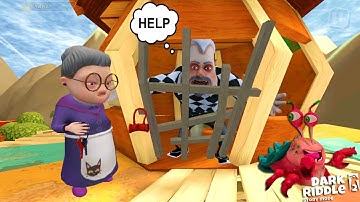 Dark Riddle 4 Mod MENU ( All Skin ) Story Mode Update New Chapter 5 Christmas : Part 250