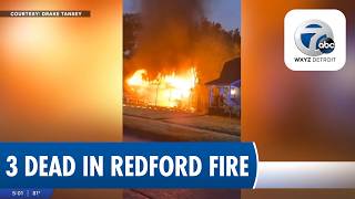 Three dead in Redford Township house fire at unlicensed home