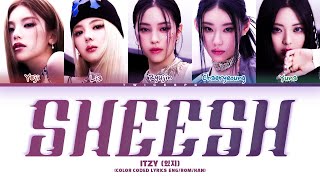 [AI COVER] ITZY - 'SHEESH' (BABYMONSTER) ~ Color Coded Lyrics