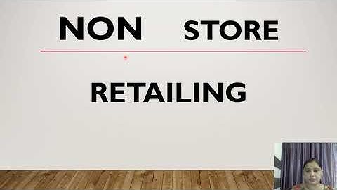What is Non store retailing?  | Level 1,Unit 1, session 3 | In Hindi and English | Learning Skill |