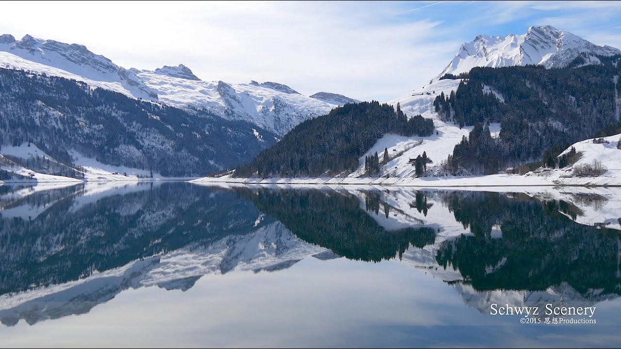 Lake Wägital, Schwyz SWITZERLAND 湖 - YouTube