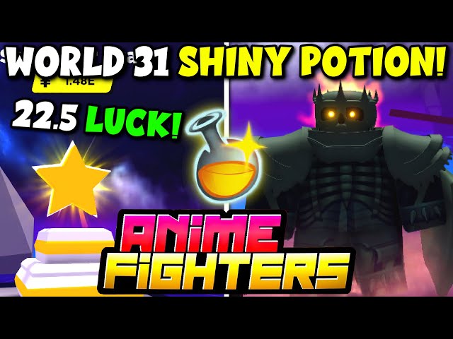 how to get shiny potion anime fighter｜TikTok Search