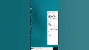 how to give while condition in php embedded html