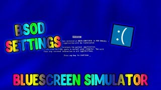 BlueScreen Simulator v3.1.0 (Fake BSOD)