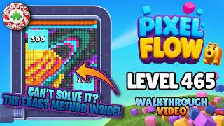 Pixel Flow - Level 465 Walkthrough Solution