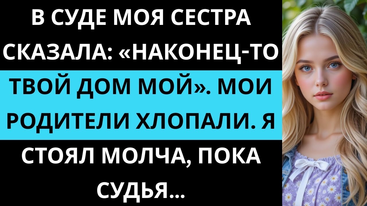 В суде моя сестра сказала: «Наконец-то твой дом мой».
