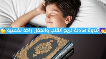 ارح نفسك...تلاوة هادئة تريح القلب و العقل {سورة الرحمن}