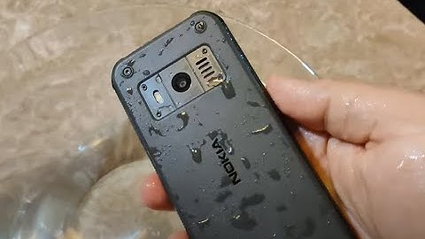 Did it survive underwater? Nokia 800 Tough