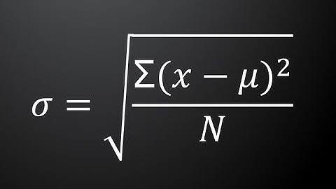 How to Find the Standard Deviation and Variance for Ungrouped Data (Tagalog-Explained)