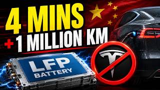 China's New LFP Battery Charges in 4 Mins. Tesla Has No Answer.