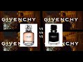 GIVENCHY L'INTERDIT INTENSE VS  L'INTERDIT edp comparación de perfume