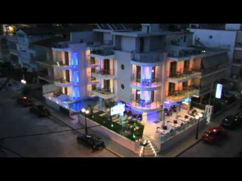 HOTEL PANORAMA INN PARALIA PIERIA KATERINI GREECE POOL ...