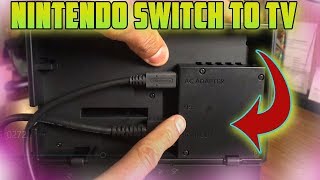 How to connect a Nintendo Switch to TV via HDMI