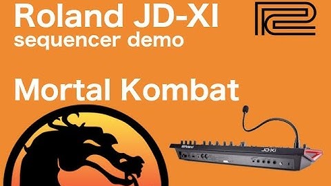 Roland JD-Xi sequencer demo - Mortal Kombat