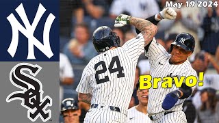 New York Yankees vs. Chicago White Sox Today, May 19 2024 | MLB Season 2024 by MLB Season 2024 6,363 views 22 hours ago 9 minutes, 6 seconds