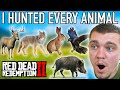 I hunted every animal in red dead redemptions plains