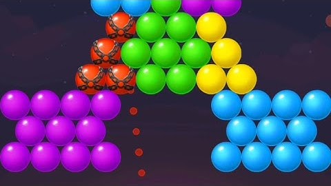 bubble shooter all level gameplay new year update 2022 , bubble game, shooter app, part #154 fast