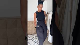 How to style an all black look.  #fashionover60 #fashionover50 #fashionstyle #fashioninspo