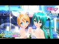 Project DIVA Mega39 S MV 4K KOR KAN JPN Summer Idol 하츠네 미쿠 카가미네 린 