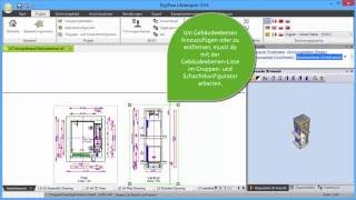 DigiPara Liftdesigner 2016 DE Gebäudeebenen