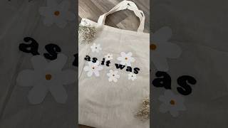 Tote bag bemalen 🩶☁️ #diy #painting #aesthetic