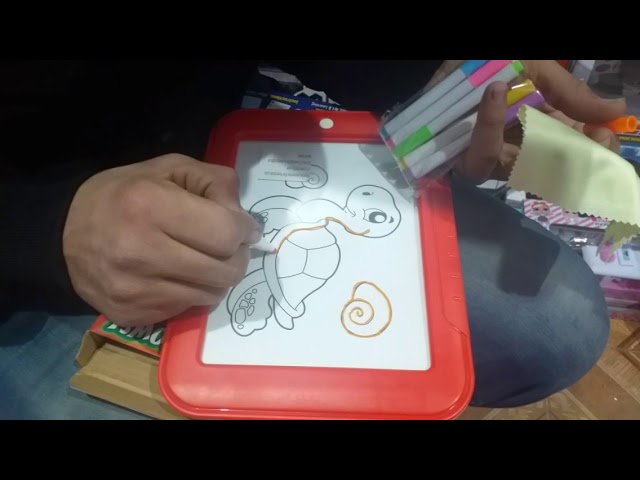 Unboxing the MagicPad™ A Light Up Drawing Screen 