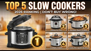 Top 5 Best Slow Cookers 2026 | Best Slow Cooker in the Market & Reviews Top 5 Best Slow Cookers 2026 | Best Slow Cooker in the Market & Reviews