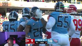 JuJuReacts To Kansas City Chiefs vs Tennessee Titans | NFL 2025 Full Game Highlights | Week 16