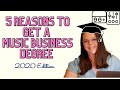 5 Reasons to Get a Music Business Degree *RECENT 2020 GRAD*